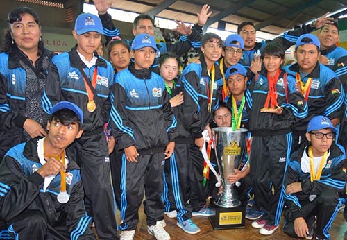 Cochabamba gana IV Juegos Estudiantiles Plurinacionales de Educación Especial realizados en Santa Cruz