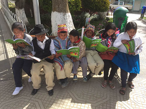 Abuelas, jóvenes y niños participaron de 100 Ferias de Lectura instaladas en 74 municipios del país