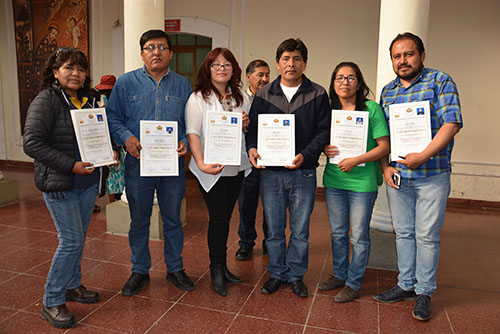 EDUCACIÓN CERTIFICA LAS COMPETENCIAS DE 574 TRABAJADORES DE 5 OCUPACIONES EN ORURO
