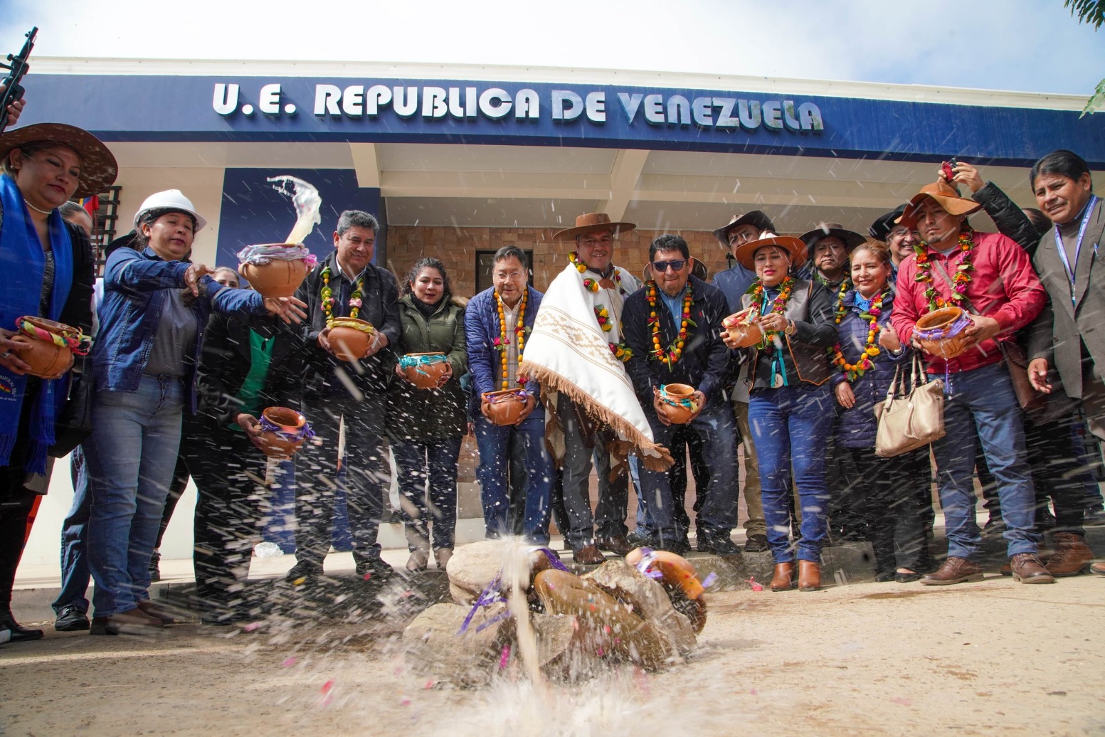 Gobierno Nacional entrega moderna infraestructura educativa en Monteagudo, Chuquisaca