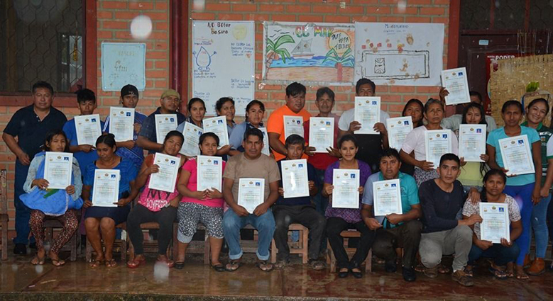 Educación llega con la certificación de competencias al pueblo Yuracaré