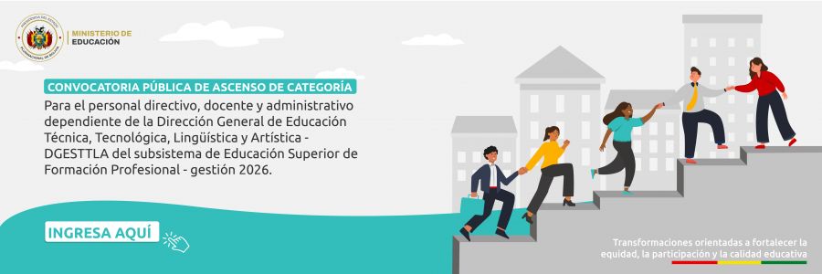 CONVOCATORIA PÚBLICA DE ASCENSO DE CATEGORÍA