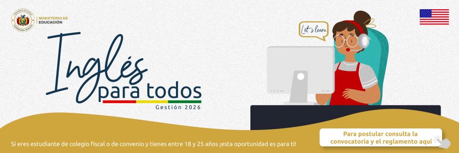 BANNER INGLES PARA TODOS