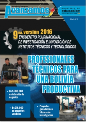 Avanzamos, Profesionales técnicos para una Bolivia productiva
